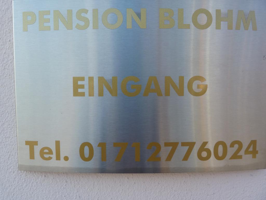 Cafe Und Pension Blohm Greifswald Exterior photo